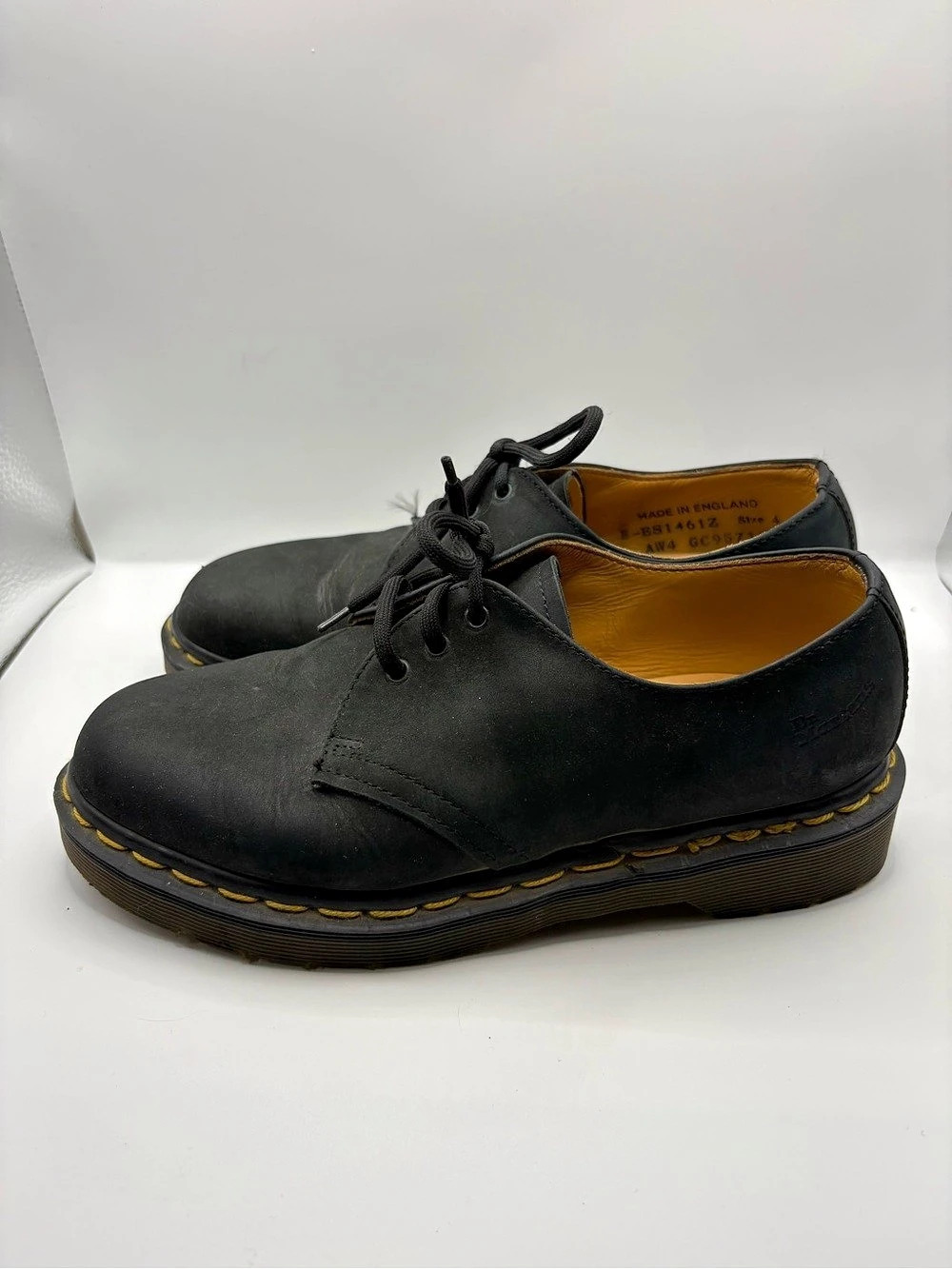 Dr. Martens 1461 Black Leather US 4